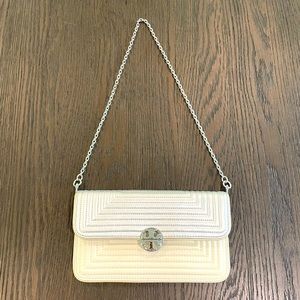 Tory Burch Trapunto Envelope Clutch with dust bag
